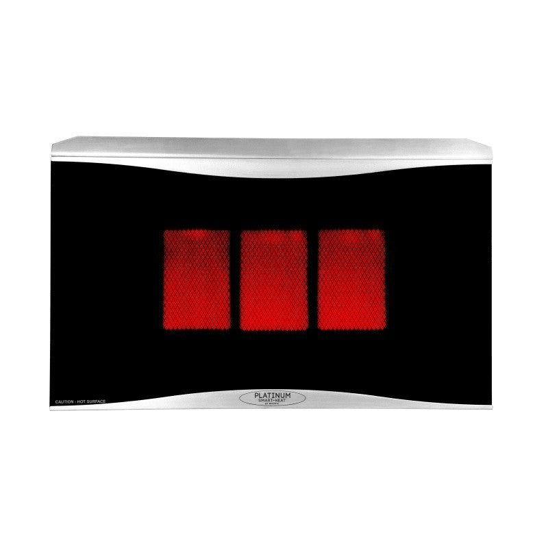 Bromic Heating Platinum 300 22 Inch 23,600 BTU Smart-Heat Gas Heater Front View