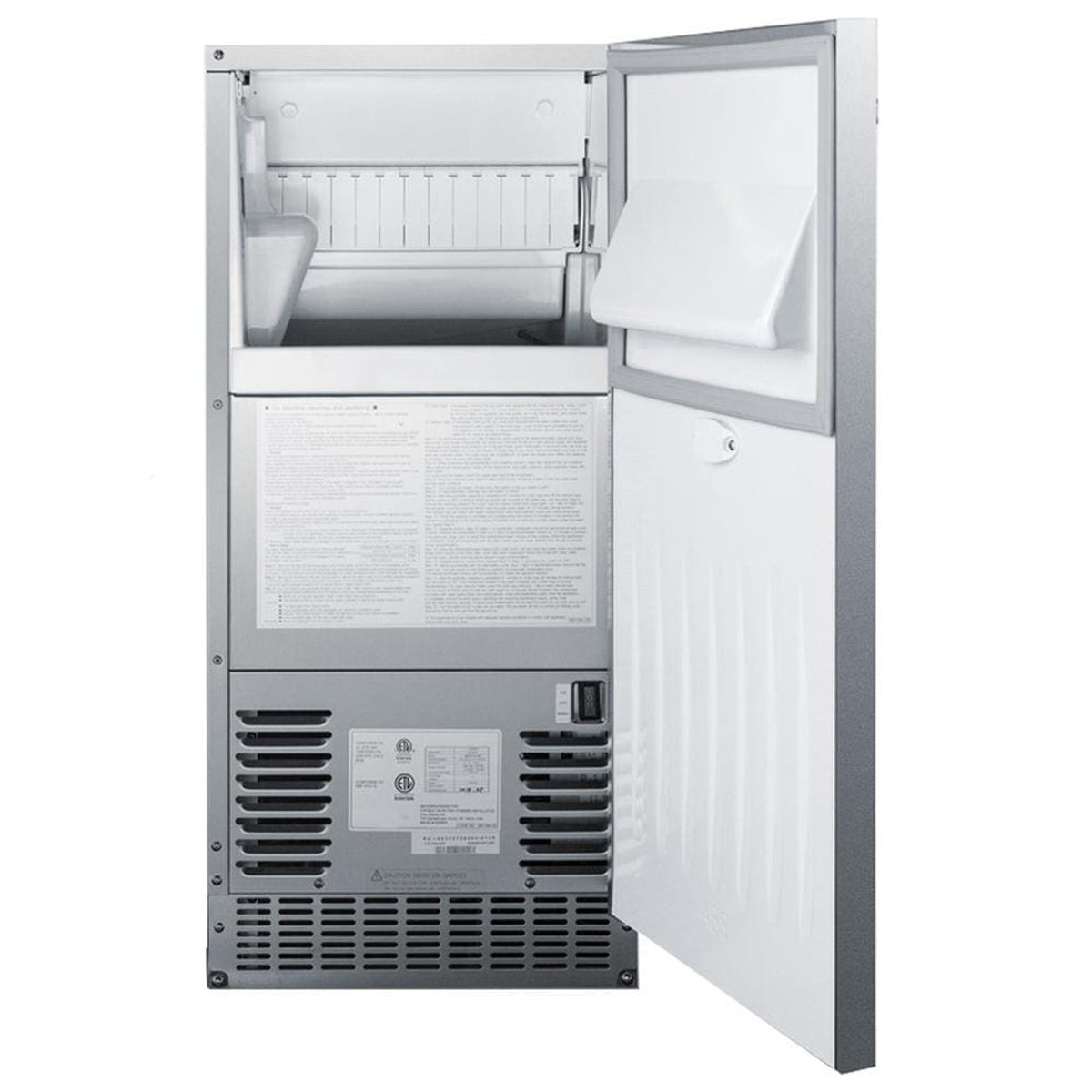 Bull 15 Inch Outdoor Rated Commercial Ice Maker