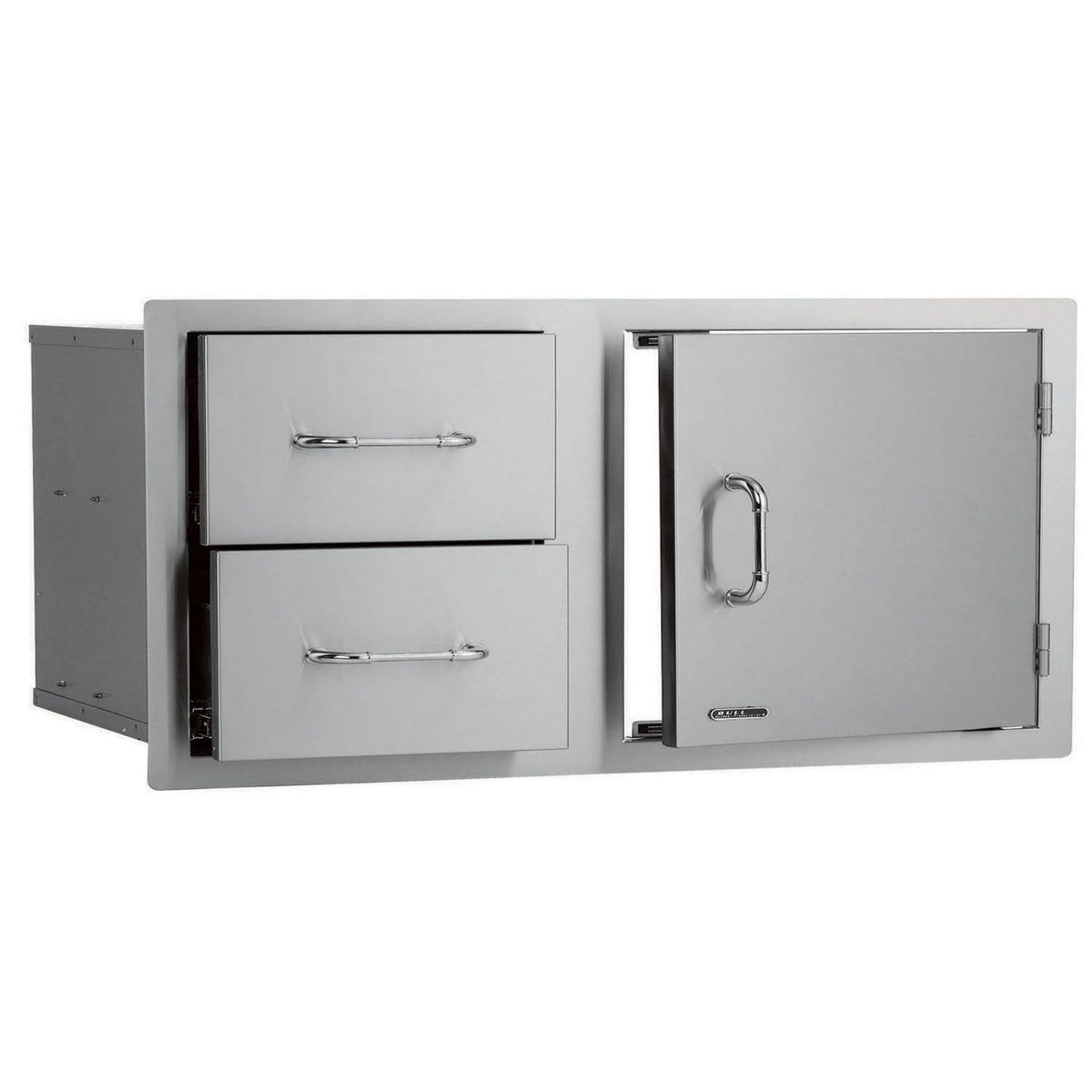 Bull 38 Inch Stainless Steel Access Door &amp; Double Drawer Combo