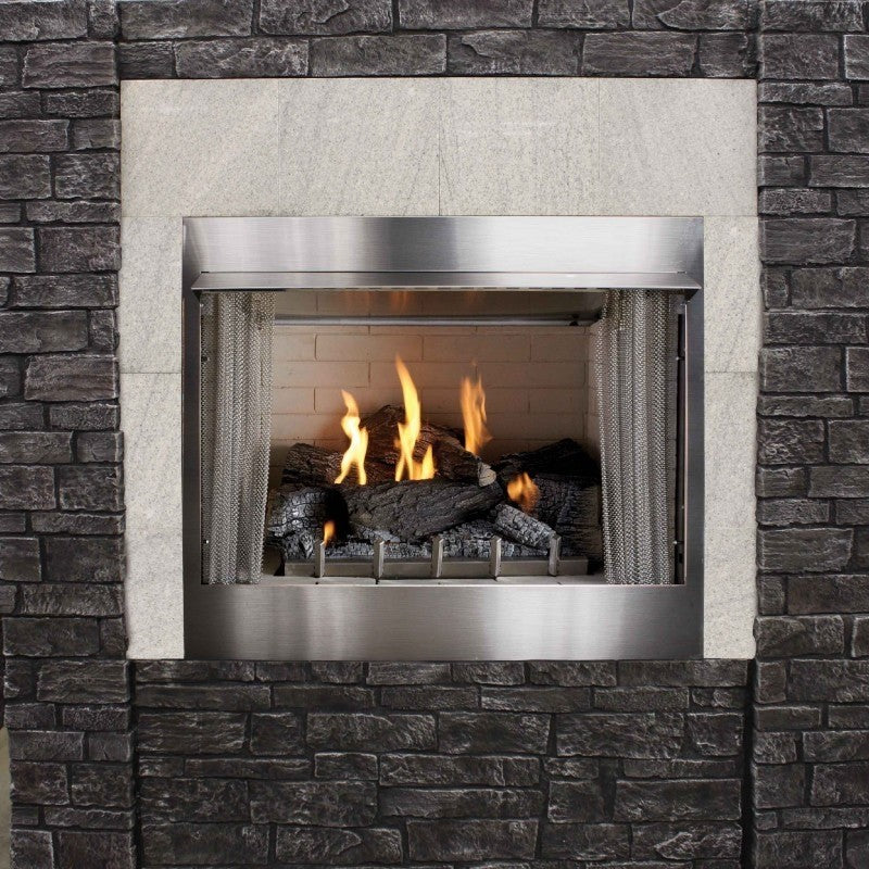 Empire Carol Rose 36 Inch Premium Outdoor Intermittent Fireplace