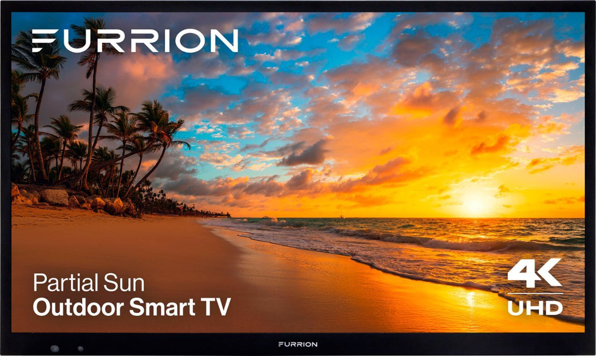 Furrion Aurora 43 Inch Partial Sun Smart 4K UHD LED Outdoor TV Front View