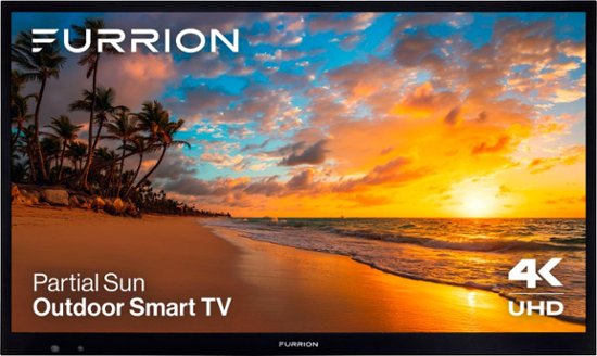Furrion Aurora 43 Inch Partial Sun Smart 4K UHD LED Outdoor TV Front VIew 2