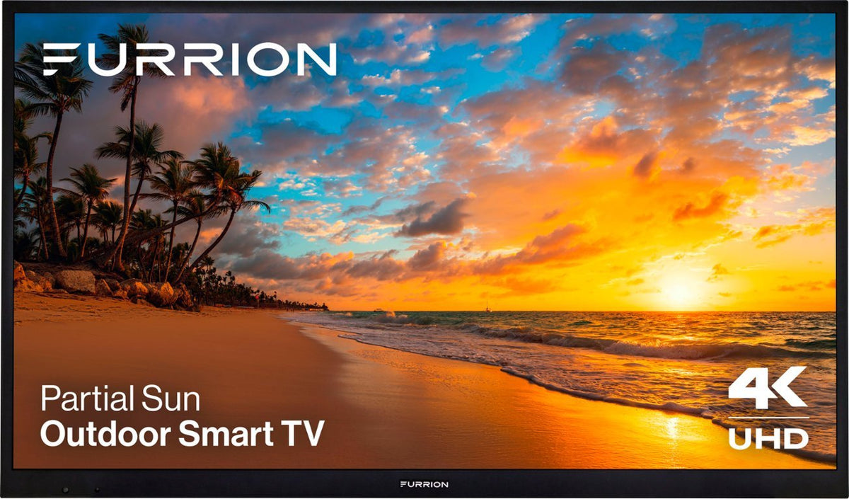 Furrion Aurora 50 Inch Partial Sun Smart 4K UHD LED Outdoor TV Front View