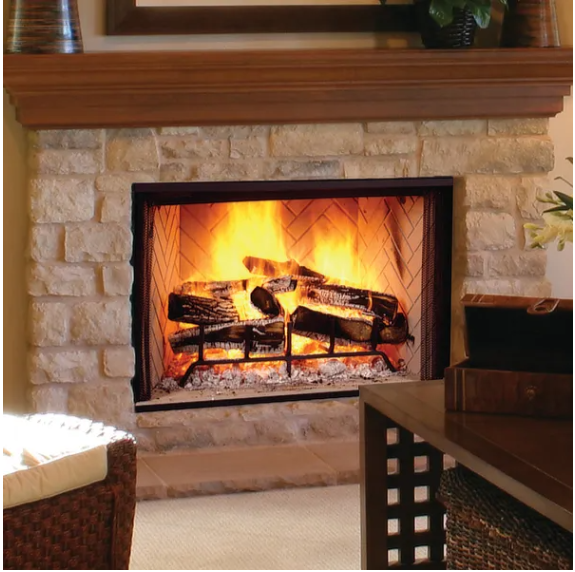 Majestic 36 Inch Biltmore Radiant Wood Burning Fireplace
