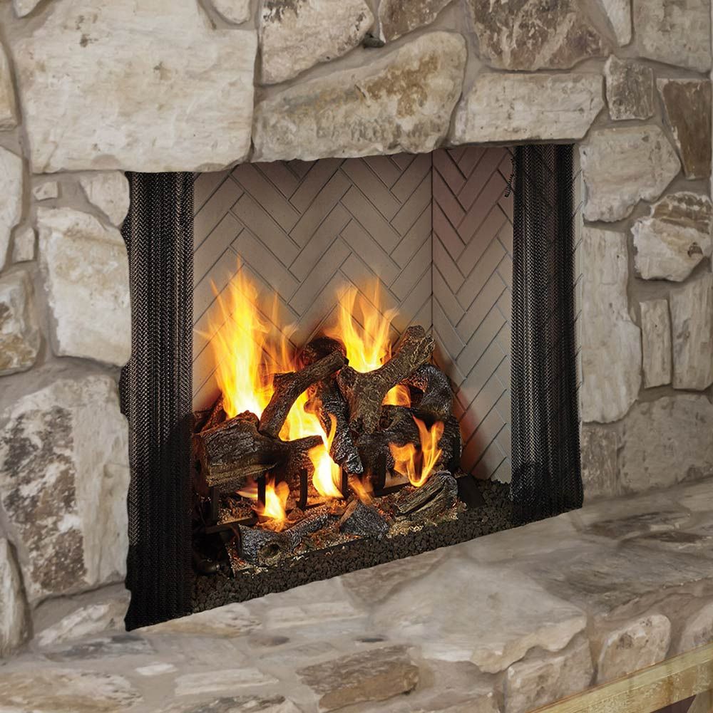 Majestic 42 Inch Ashland Radiant Wood Burning Fireplace