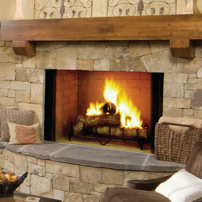 Majestic 42 Inch Biltmore Radiant Wood Burning Fireplace