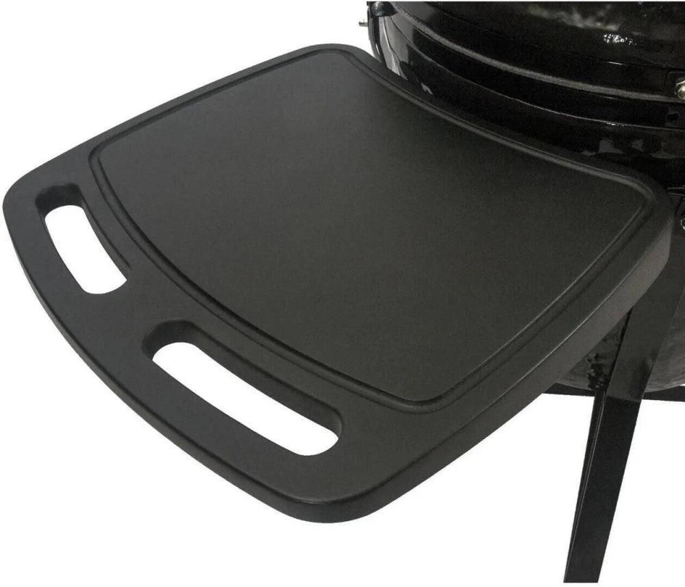 Primo All-in-One Oval LG 300 24 Inch Ceramic Kamado Charcoal Grill 7