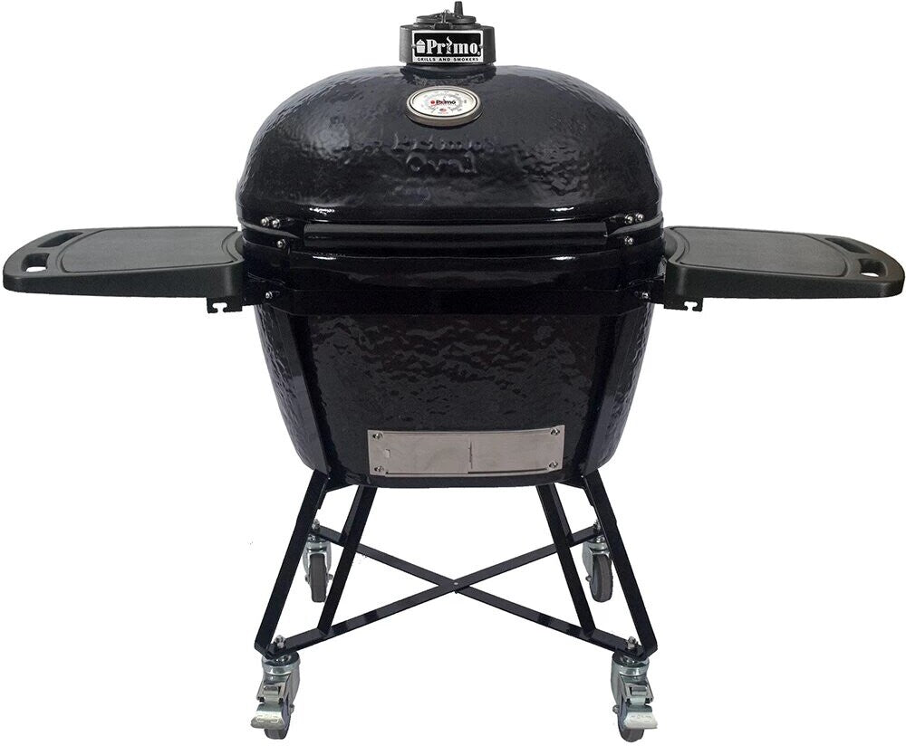 All-In-One Oval XL 400 Charcoal Ceramic Kamado Grill
