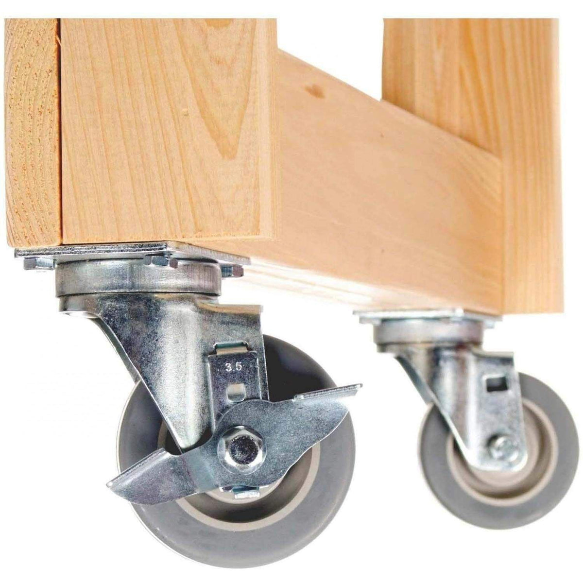 Primo Cypress Oval XL 400 Countertop Table Wheels