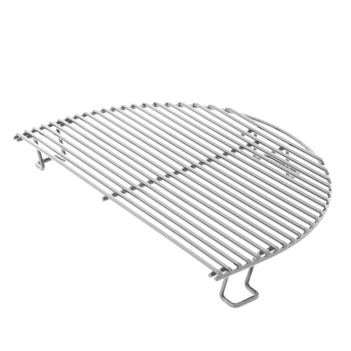 Primo PGCJRH Oval Junior 200 Ceramic Kamado Grill With Stainless Steel Grates - Stainless Steel Grate