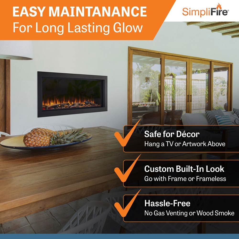 Simplifire Forum Outdoor Electric Fireplace