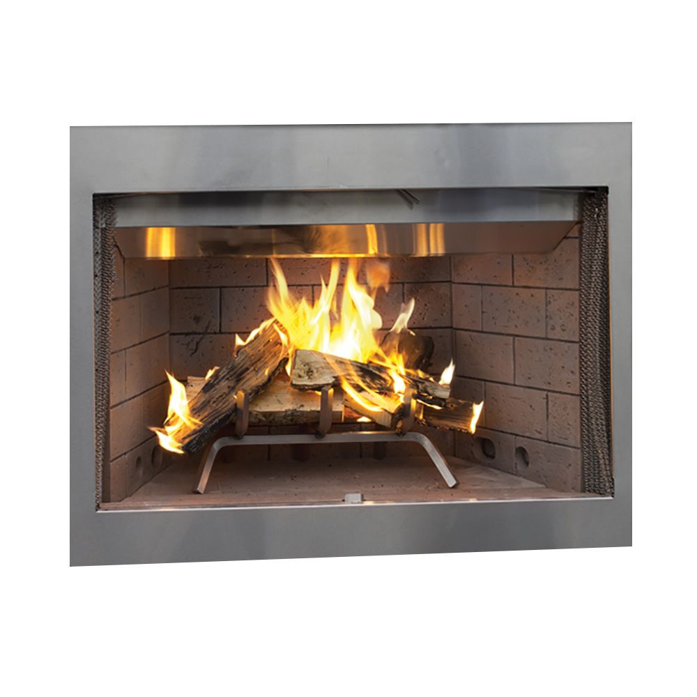 Superior 36 Inch Outdoor Wood Burning Fireplace