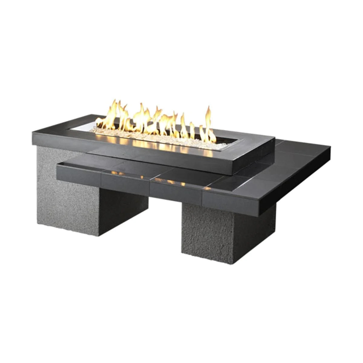 The Outdoor Greatroom Black Uptown Fire Table