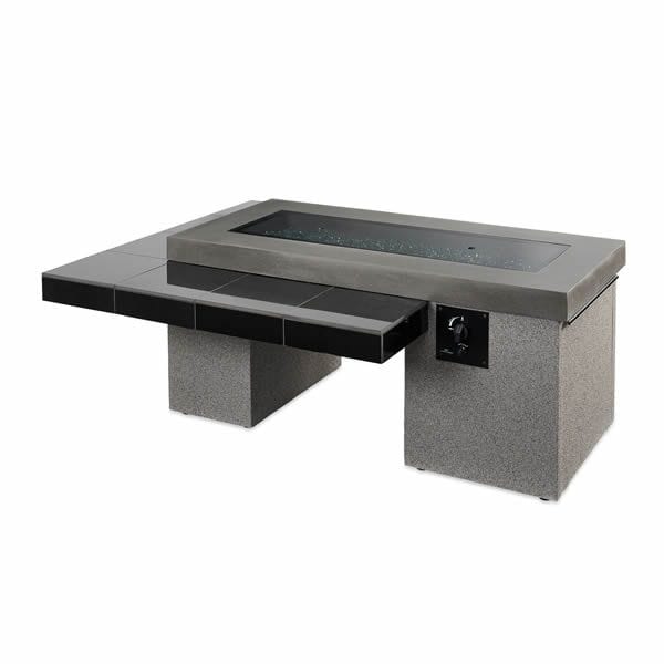The Outdoor Greatroom Black Uptown Fire Table