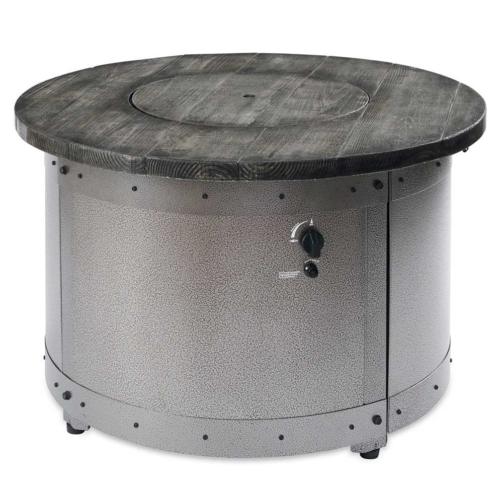 The Outdoor Greatroom Edison Round Fire Table