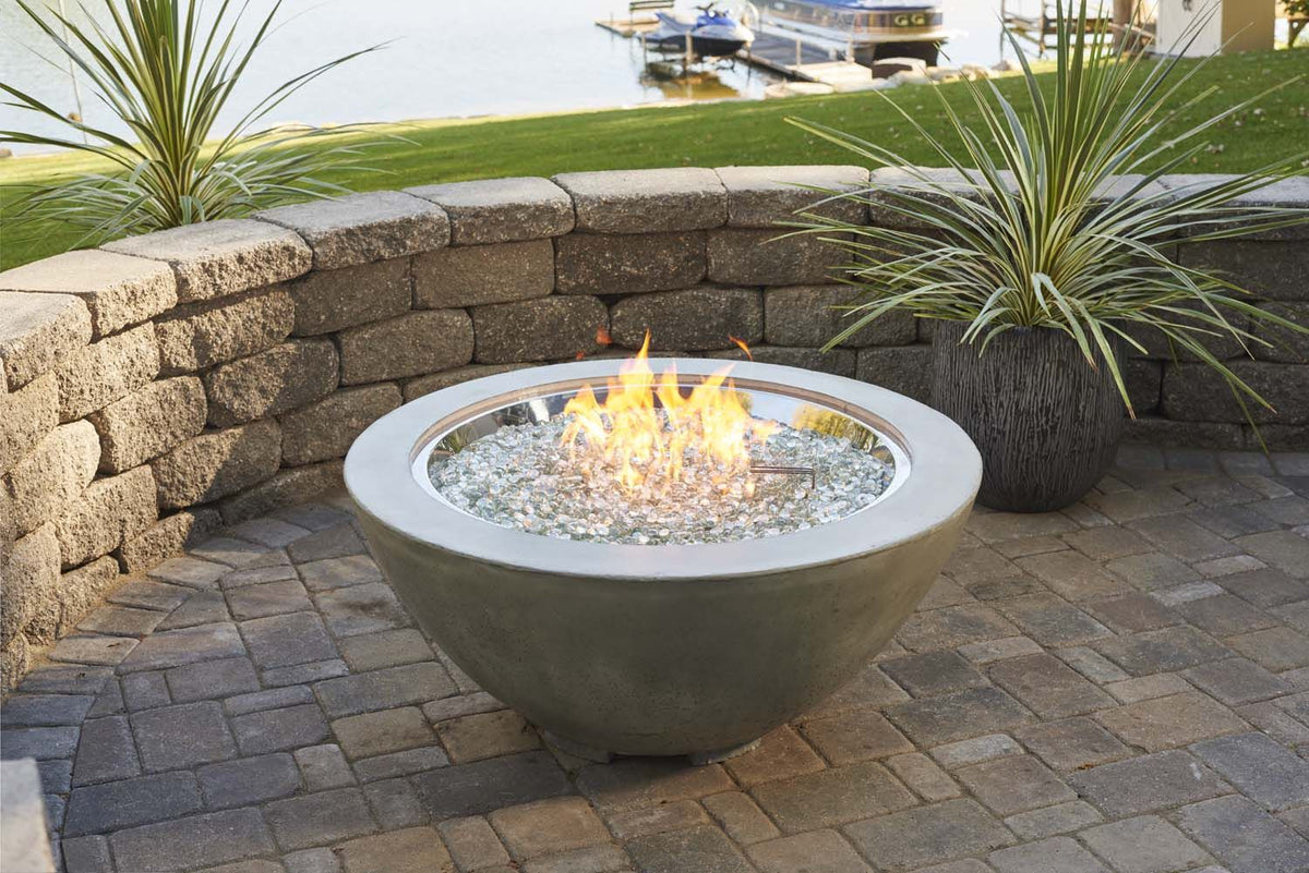 The Outdoor Greatroom Midnight Mist Cove 30 Fire Bowl