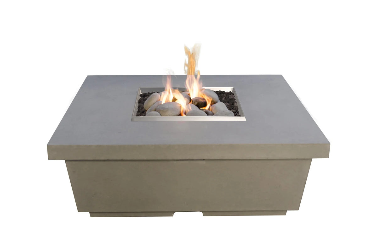 American Fyre Designs Contempo 44 Inch Square Gas Fire Table