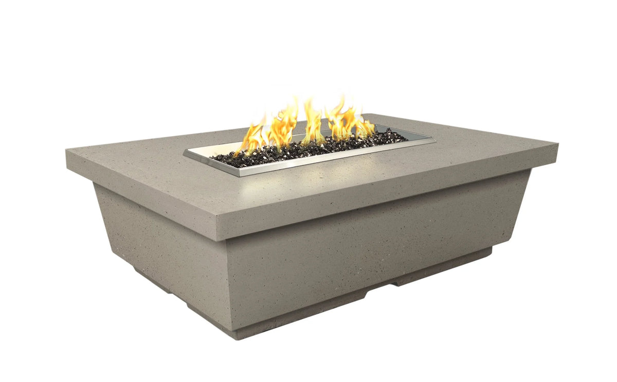 American Fyre Designs Contempo 52 Inch Rectangle Gas Fire Table