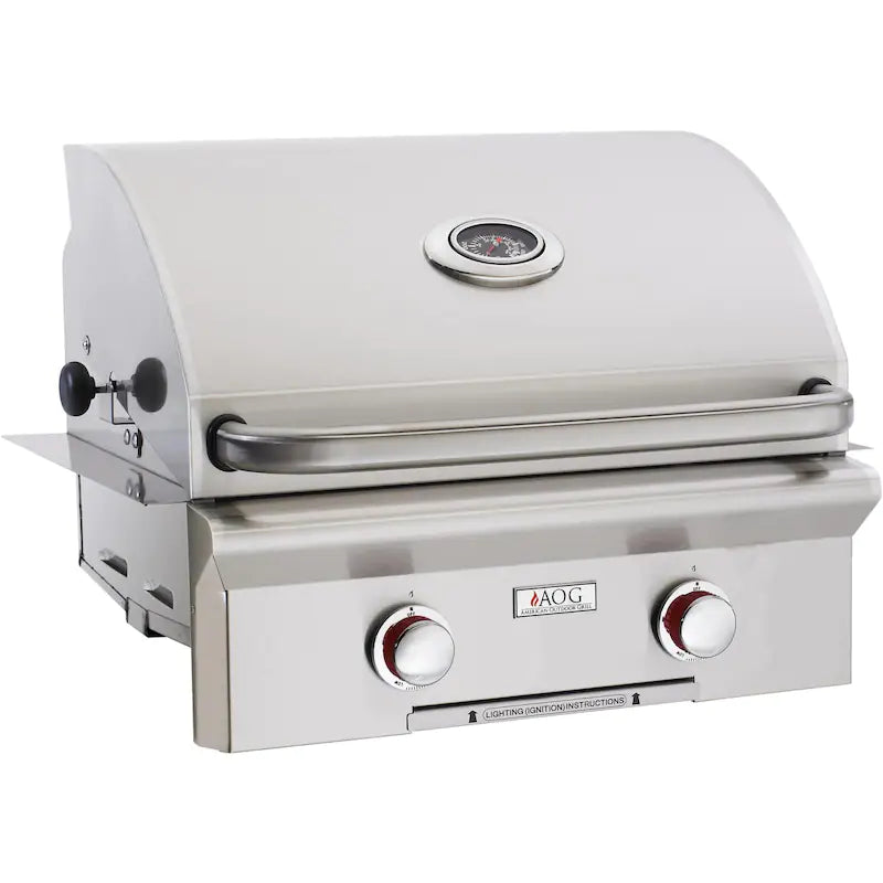 American Outdoor Grill T-Series 24 Inch 2 Burner Built-In Gas Grill