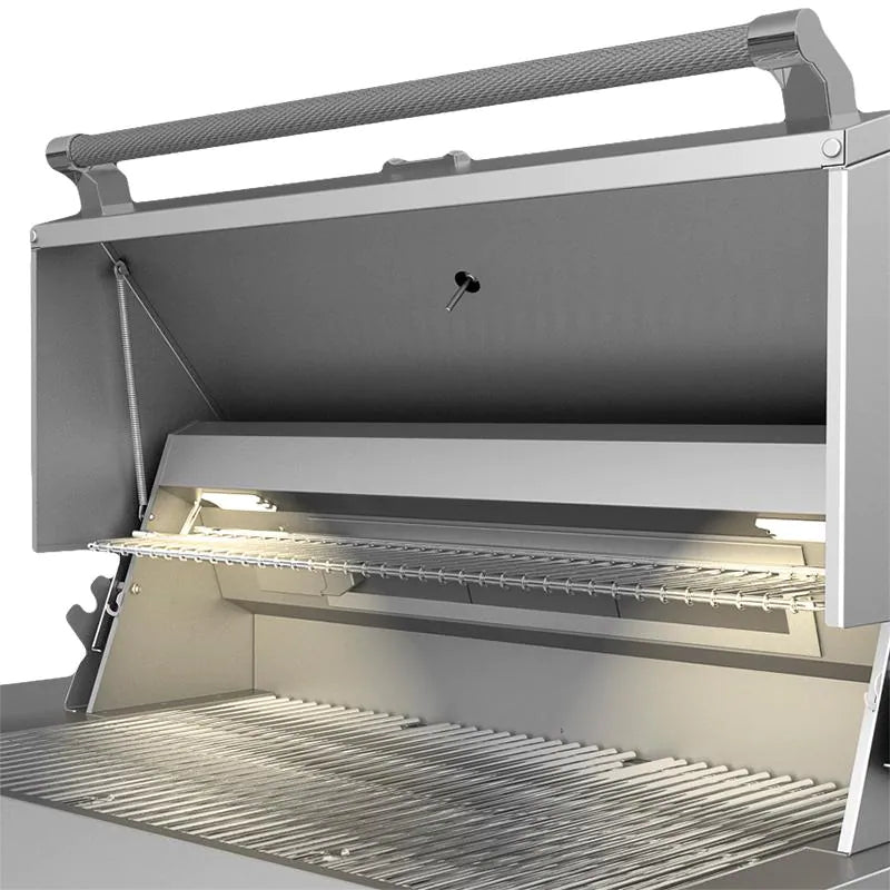 Aspire Gas Grill - Interior Detail With Halogen Lighting