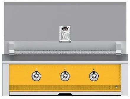 Aspire By Hestan 36-Inch Built-In Gas Grill with Sear Burner Yellow