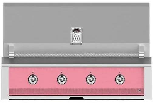 Aspire By Hestan 42-Inch Built-In Gas Grill with Sear Burner Pink