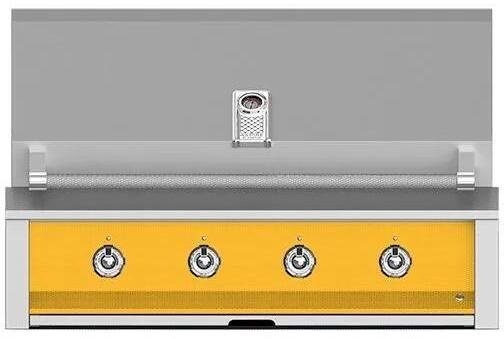 Aspire By Hestan 42-Inch Built-In Gas Grill with Sear Burner Yellow