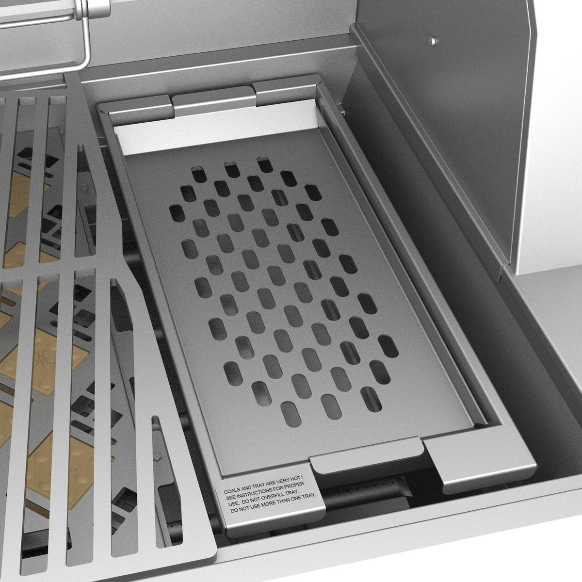 Aspire by Hestan AGCT Charcoal Tray - Installed in Hestan Grill