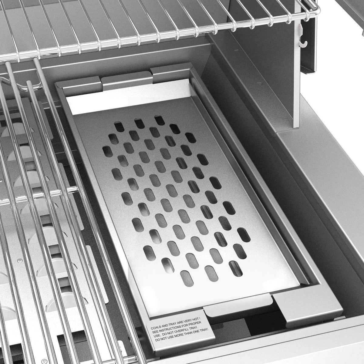 Aspire by Hestan AGCT Charcoal Tray - Installed in Aspire by Hestan Grill