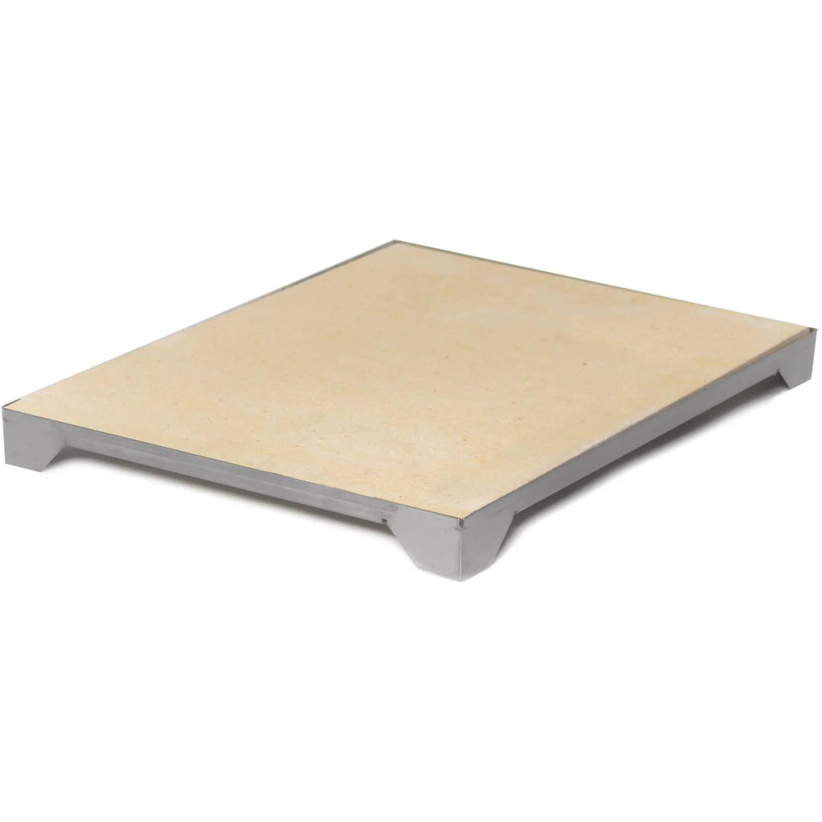 Blaze 14 3/4 Inch Stainless Steel Pizza Stone Full View