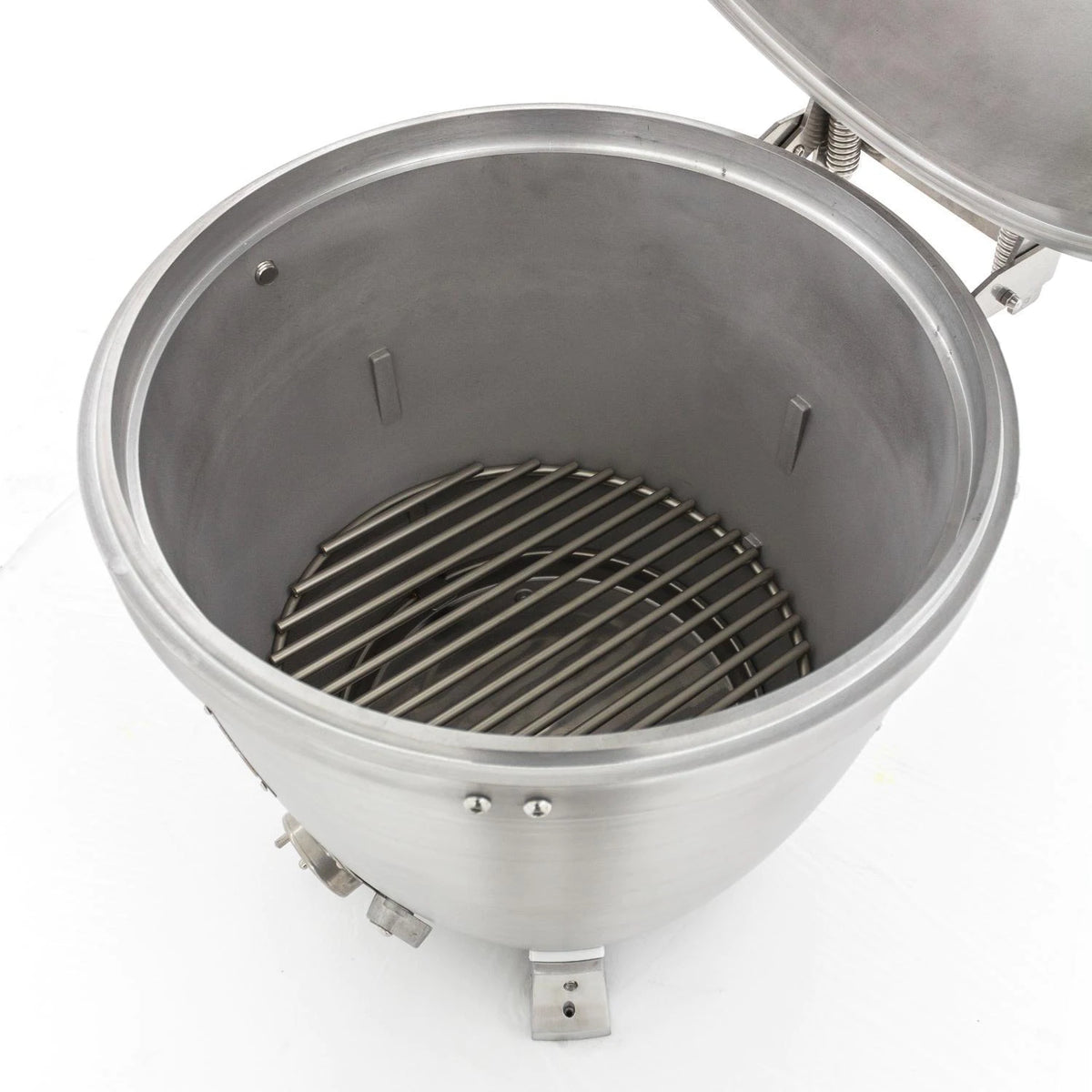 Blaze 20 Inch Cast Aluminum Kamado Middle Cooking Grate Stainless Steel Charcoal Grate
