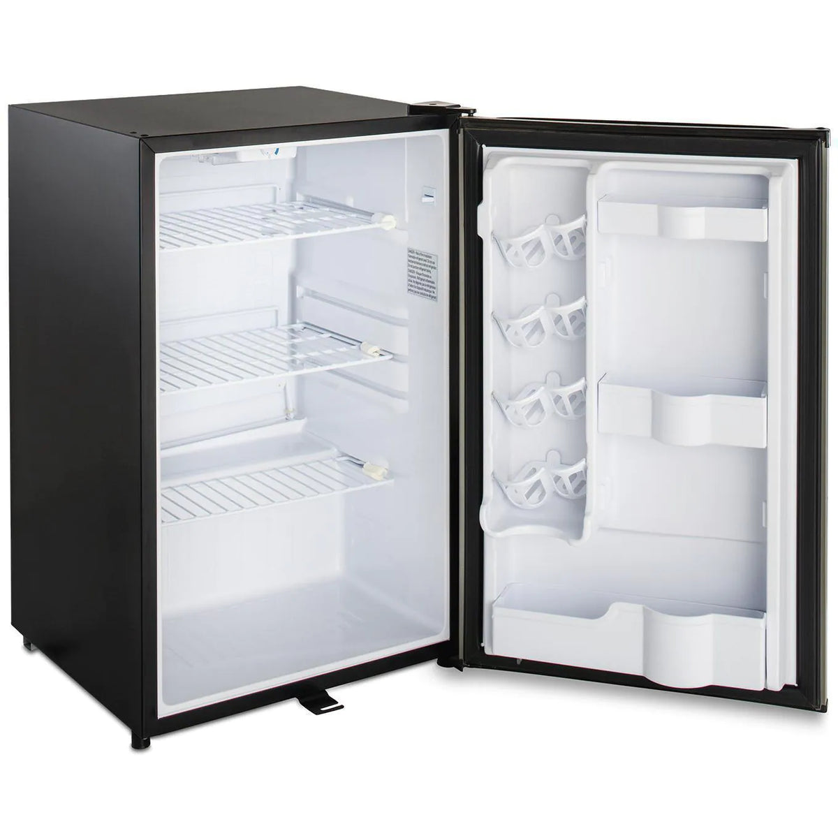 Blaze 20 Inch Outdoor Compact Refrigerator Side View with Door Open