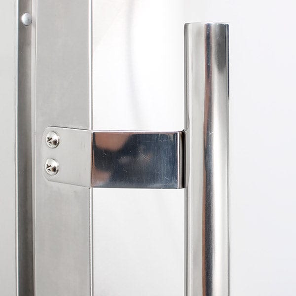 Blaze 24 Inch Outdoor Rated Stainless Refrigerator Handle Closeup
