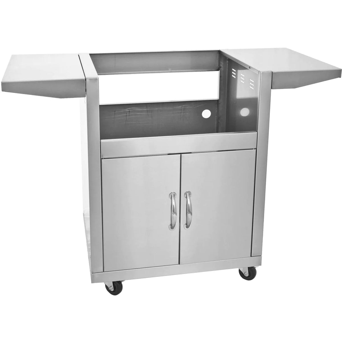 Blaze 3 Burner 25 Inch Grill Cart Side Angle View
