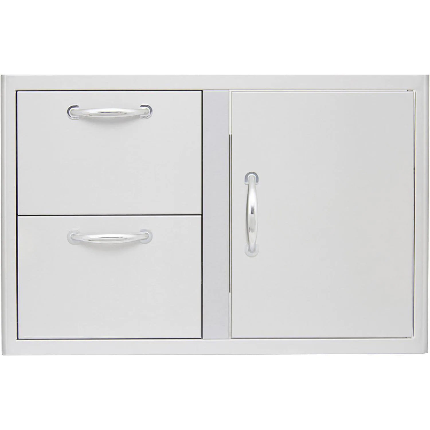 Blaze 32 Inch Access Door and Double Drawer Combo Front View