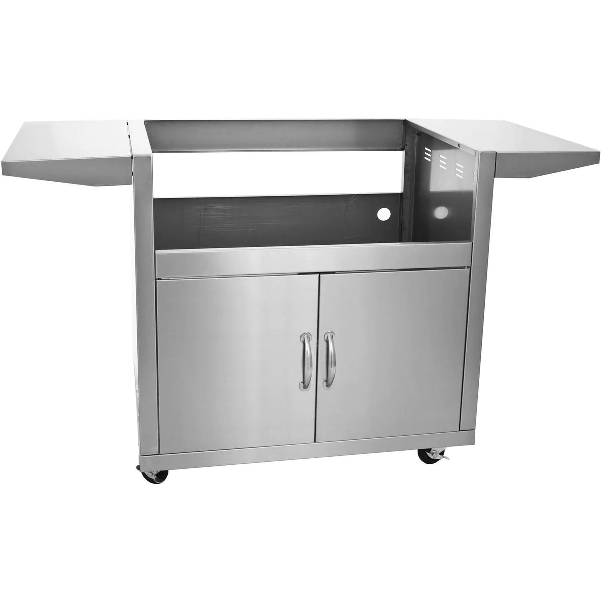Blaze 4 Burner 32 Inch Grill Cart Side Angle View