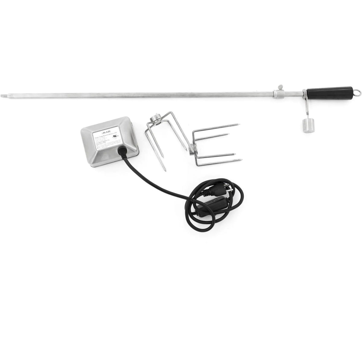 Blaze 4 Burner 32 Inch Rotisserie Kit Full set