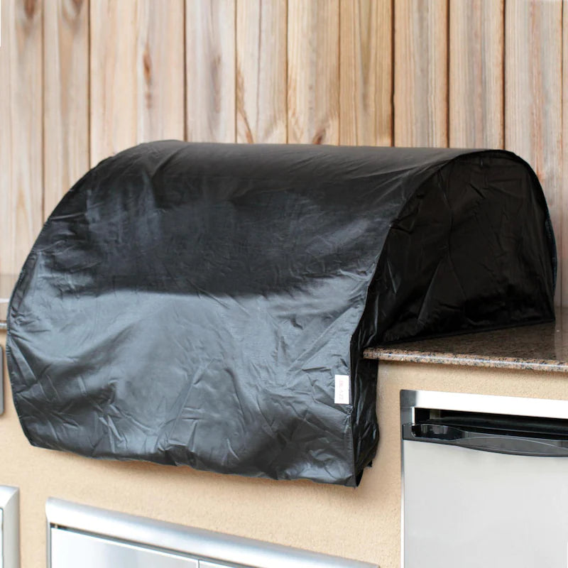 Blaze Professional 3 Burner 34 Inch Built-In Grill Cover Right Angle View
