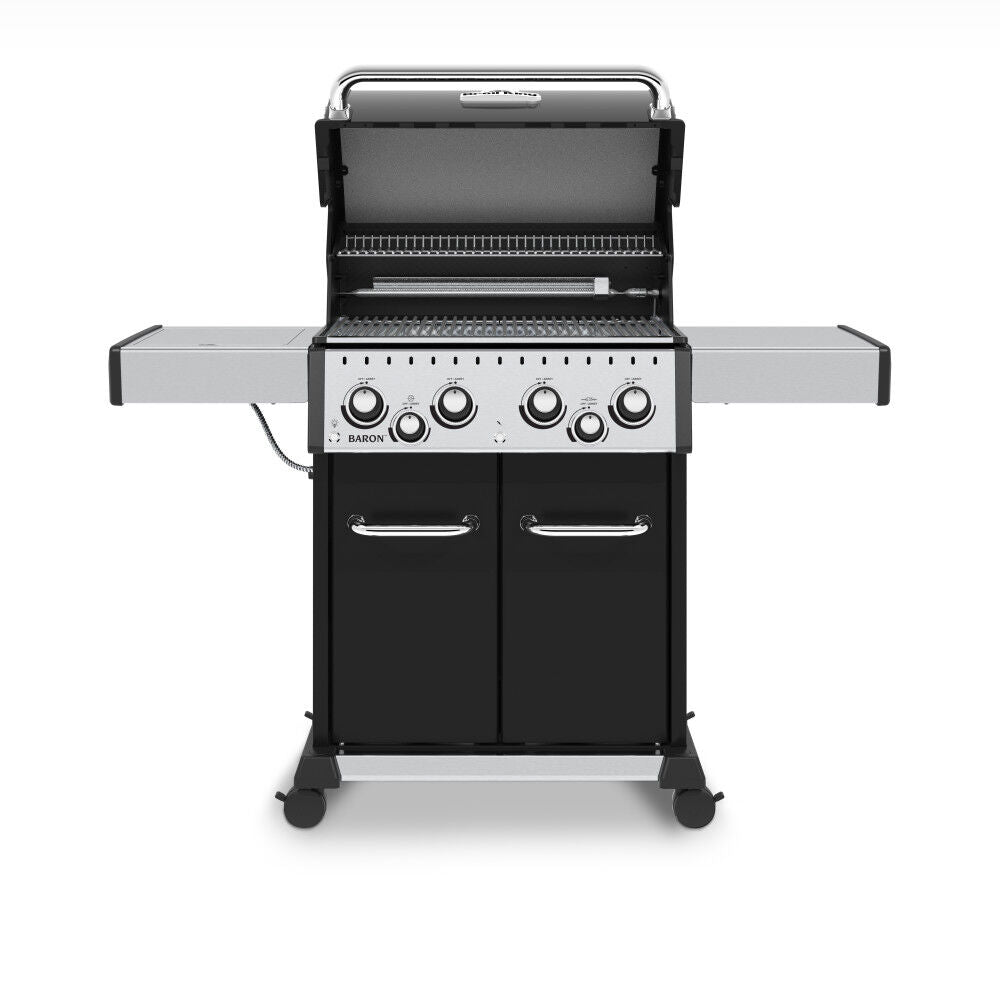 Broil King Baron 490 Pro Grill Open Lid