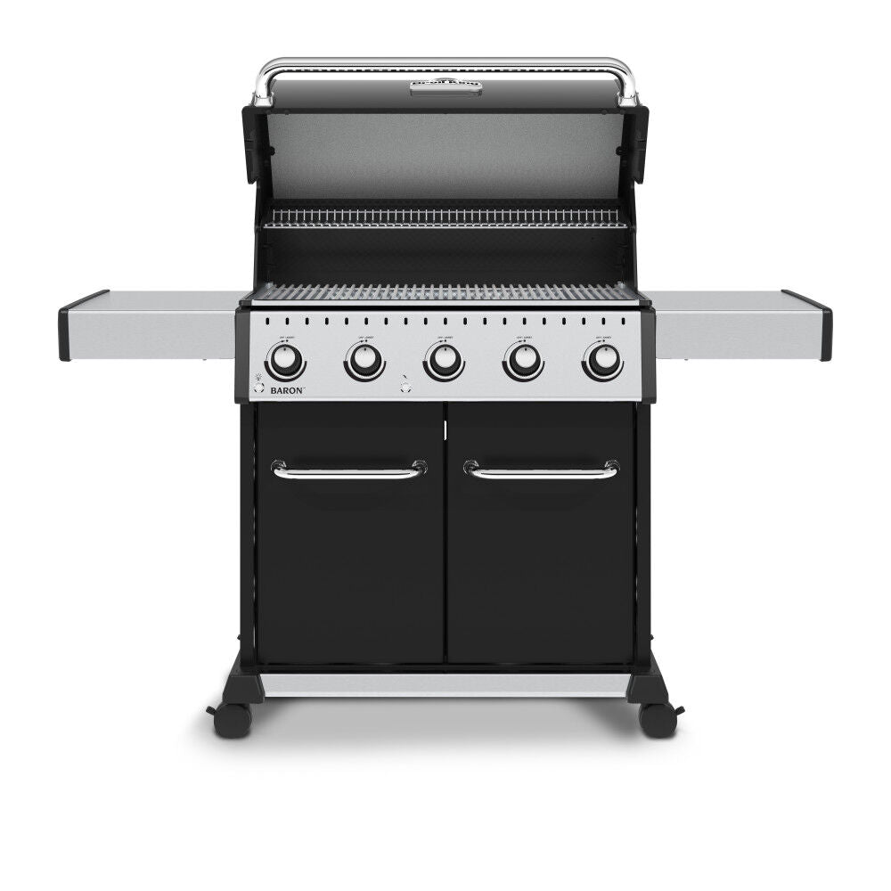 Broil King Baron 520 Pro Grill Open Lid