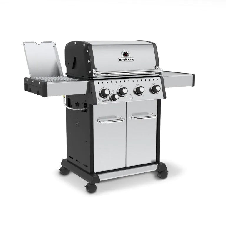 Broil King Baron S 440 Pro Infrared Natural Gas Grill 875927 - Closed Angled