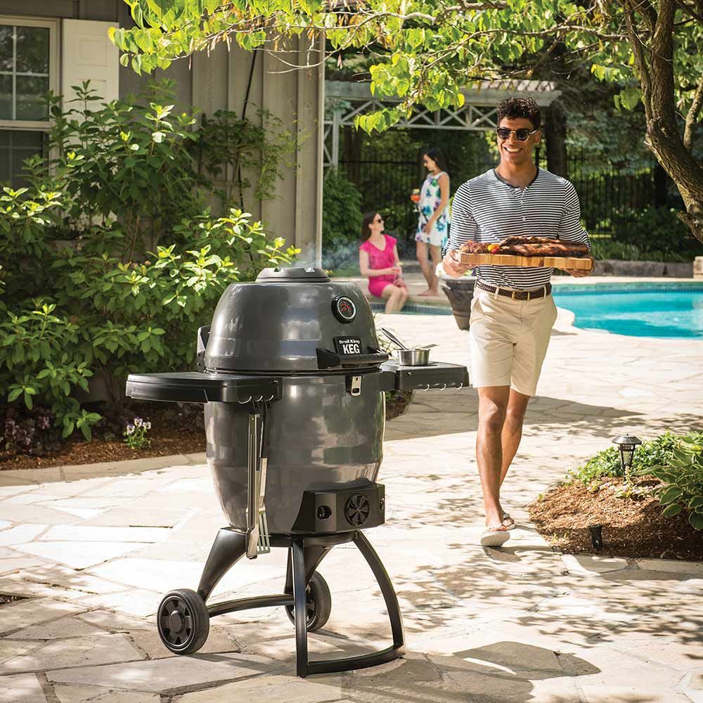Broil King Keg 5000 Charcoal Smoker In Outdoor