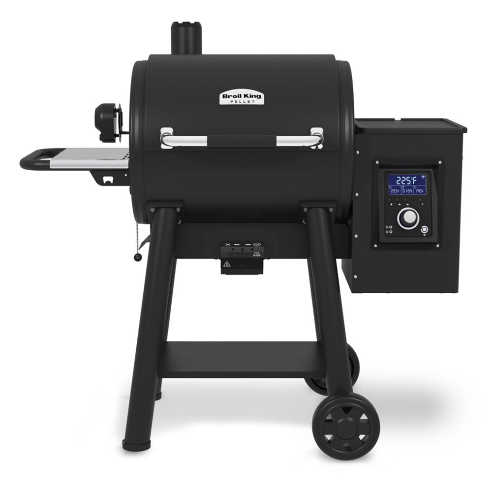 Broil King Regal Pellet 400 Smoker and Grill Front View