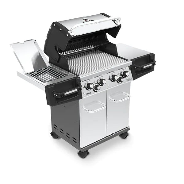 Broil King Regal S 490 Pro Infrared Natural Gas Grill 956947 - Open Angled