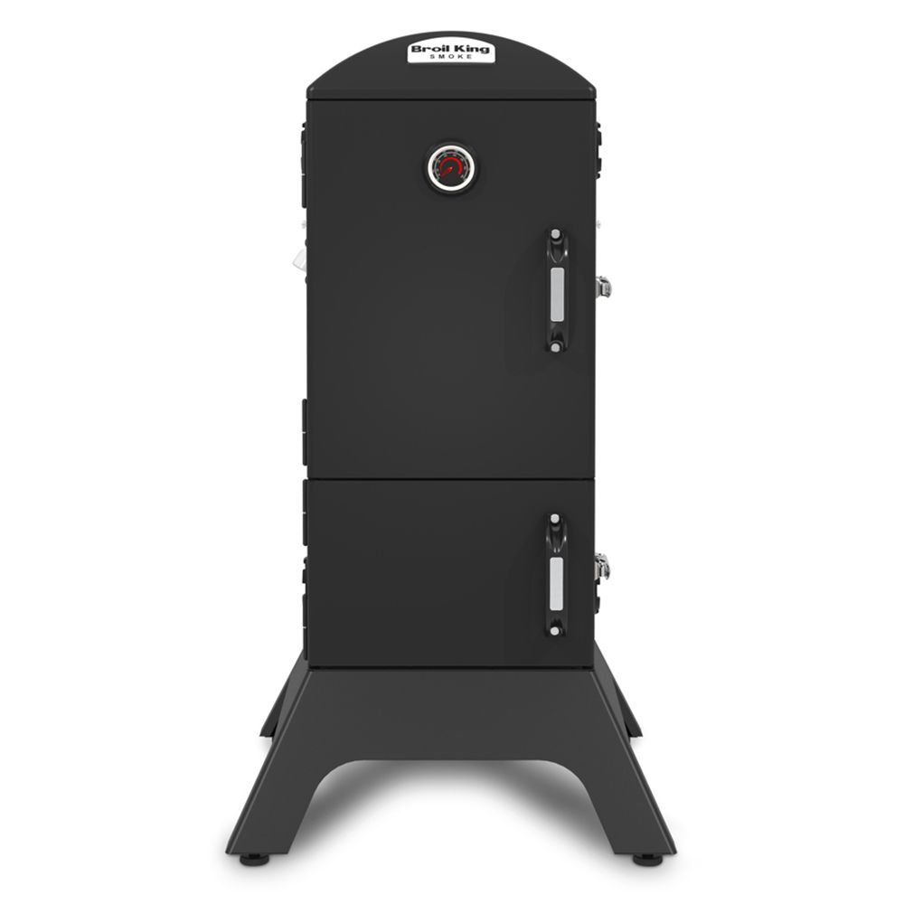 Broil King Smoke Cabinet Charcoal Smoker Front View