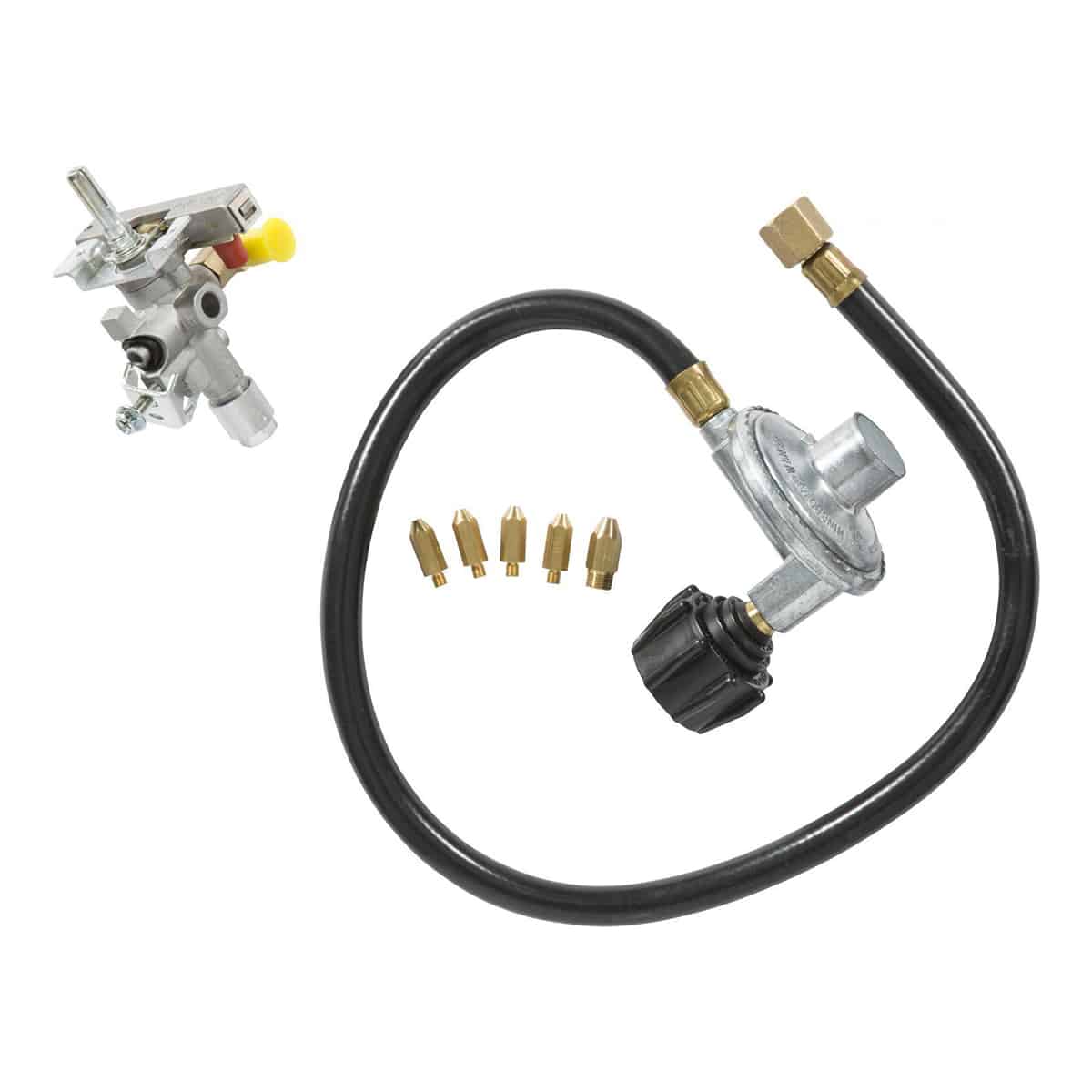 Coyote Conversion Kit Nat&#39;l to LP for C-Series &amp; S-Series Hose and Conversion Regulator