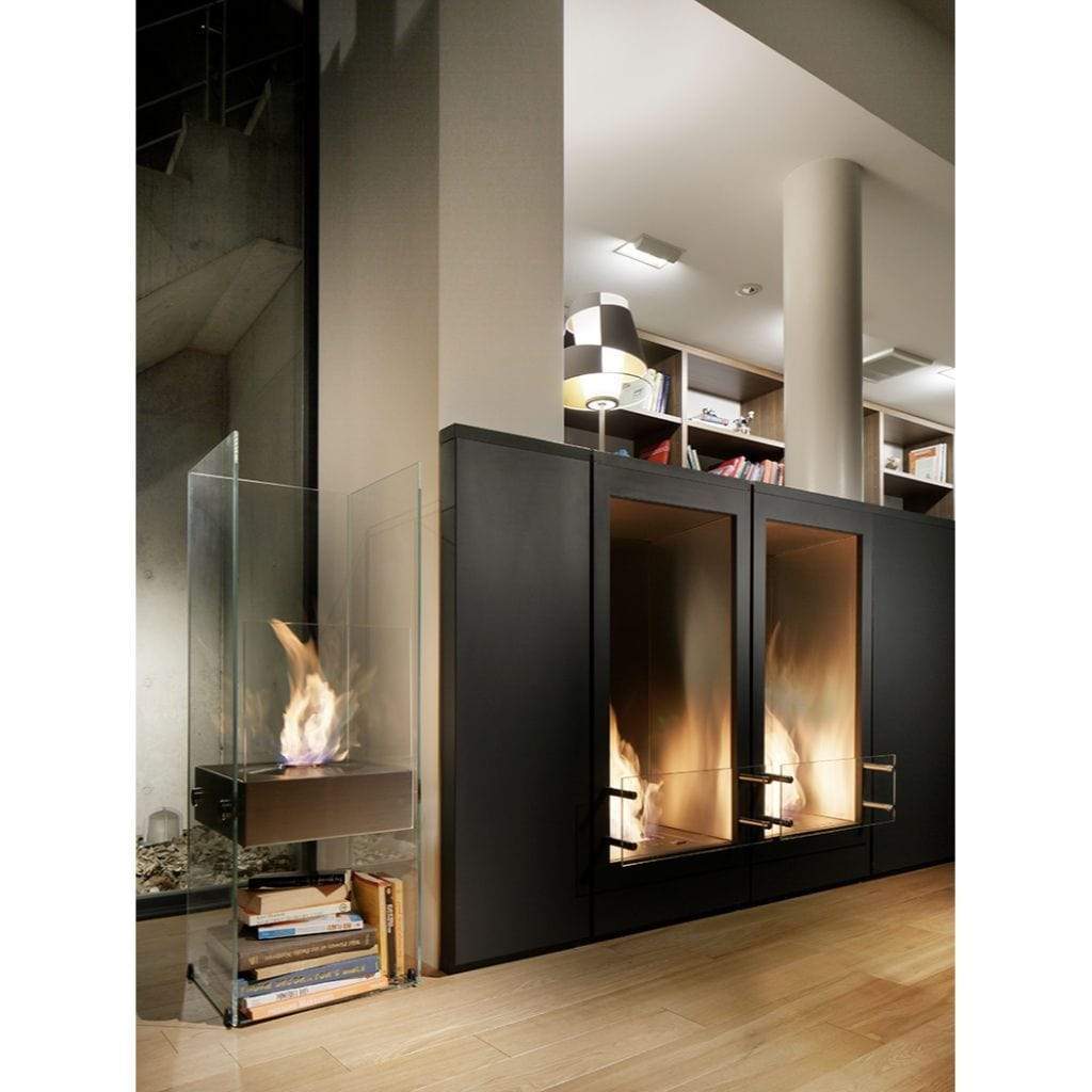 EcoSmart Fire Ghost Designer Fireplace Installed (Lifestyle View)