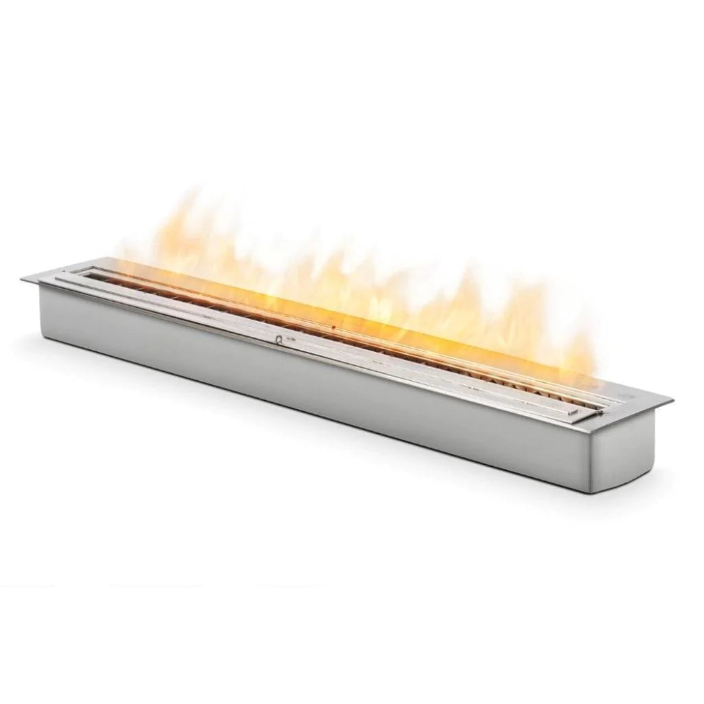 EcoSmart Fire XL 1200 47 Inch Ethanol Fireplace Burner Angled View