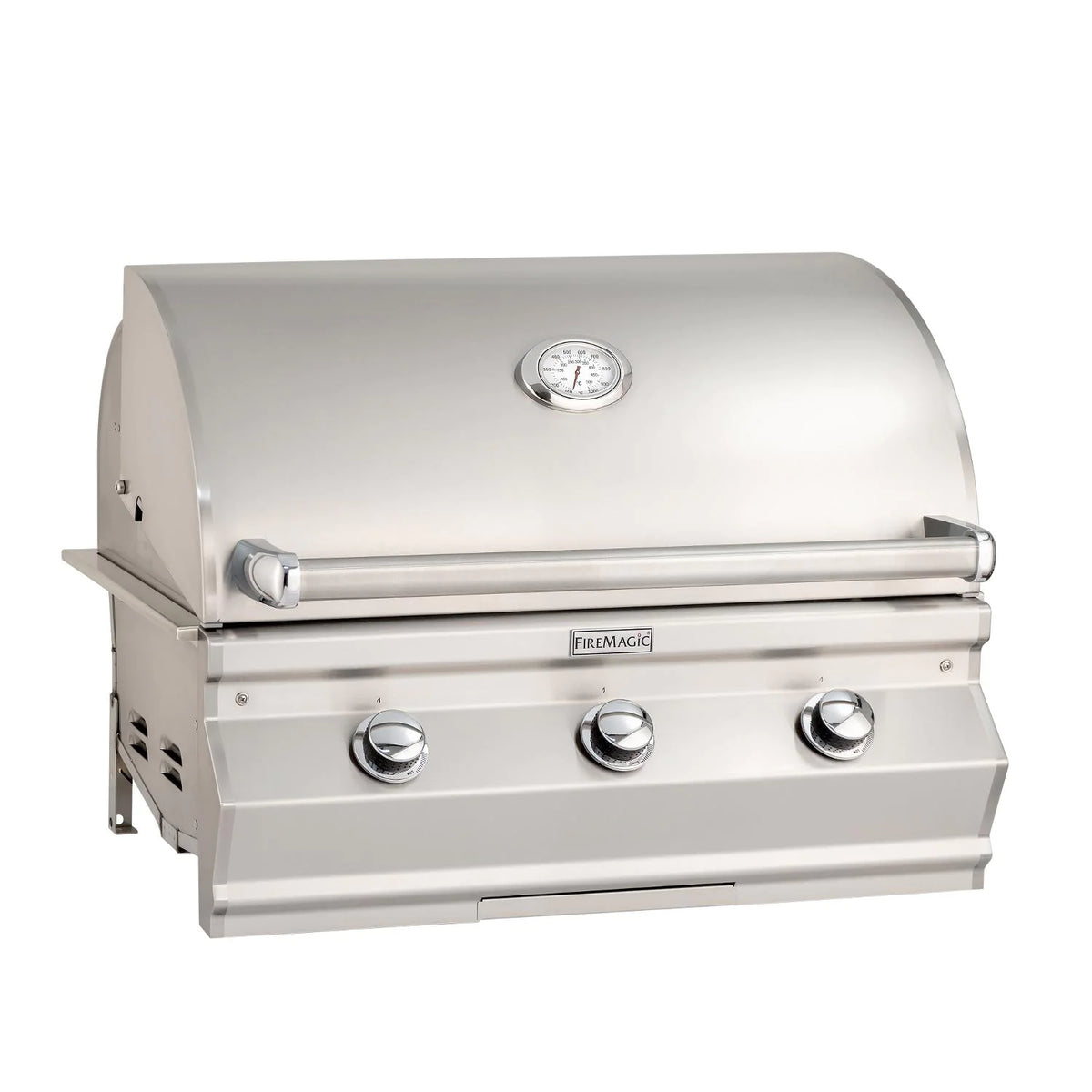 Fire Magic Choice 30 Inch 3 Burner Built-In Gas Grill with Analog Thermometer