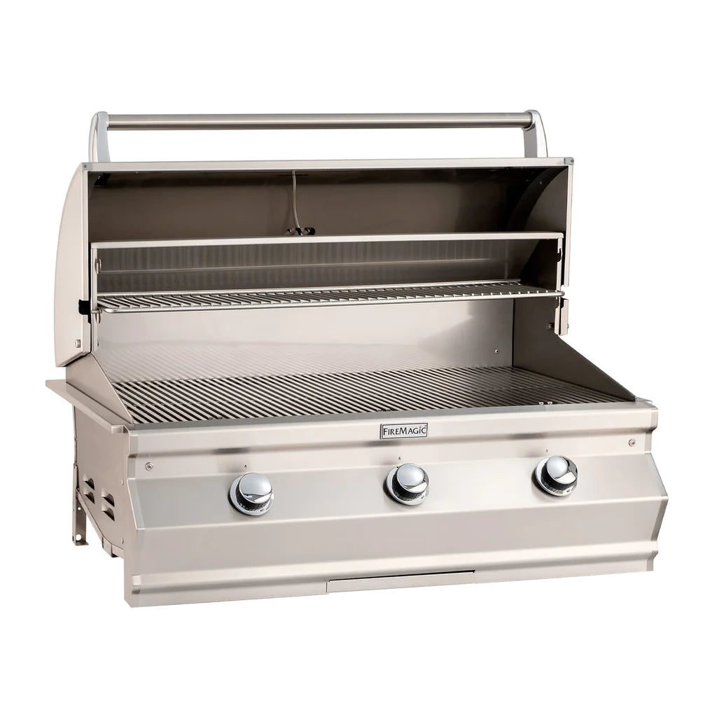 Fire Magic Choice 36 Inch 3 Burner Built-In Gas Grill with Analog Thermometer